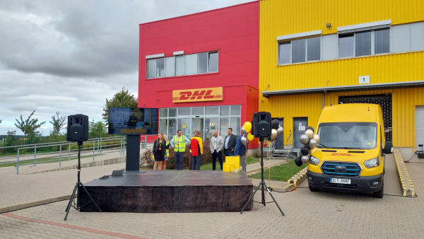 Představení nových elektrických vozů DHL