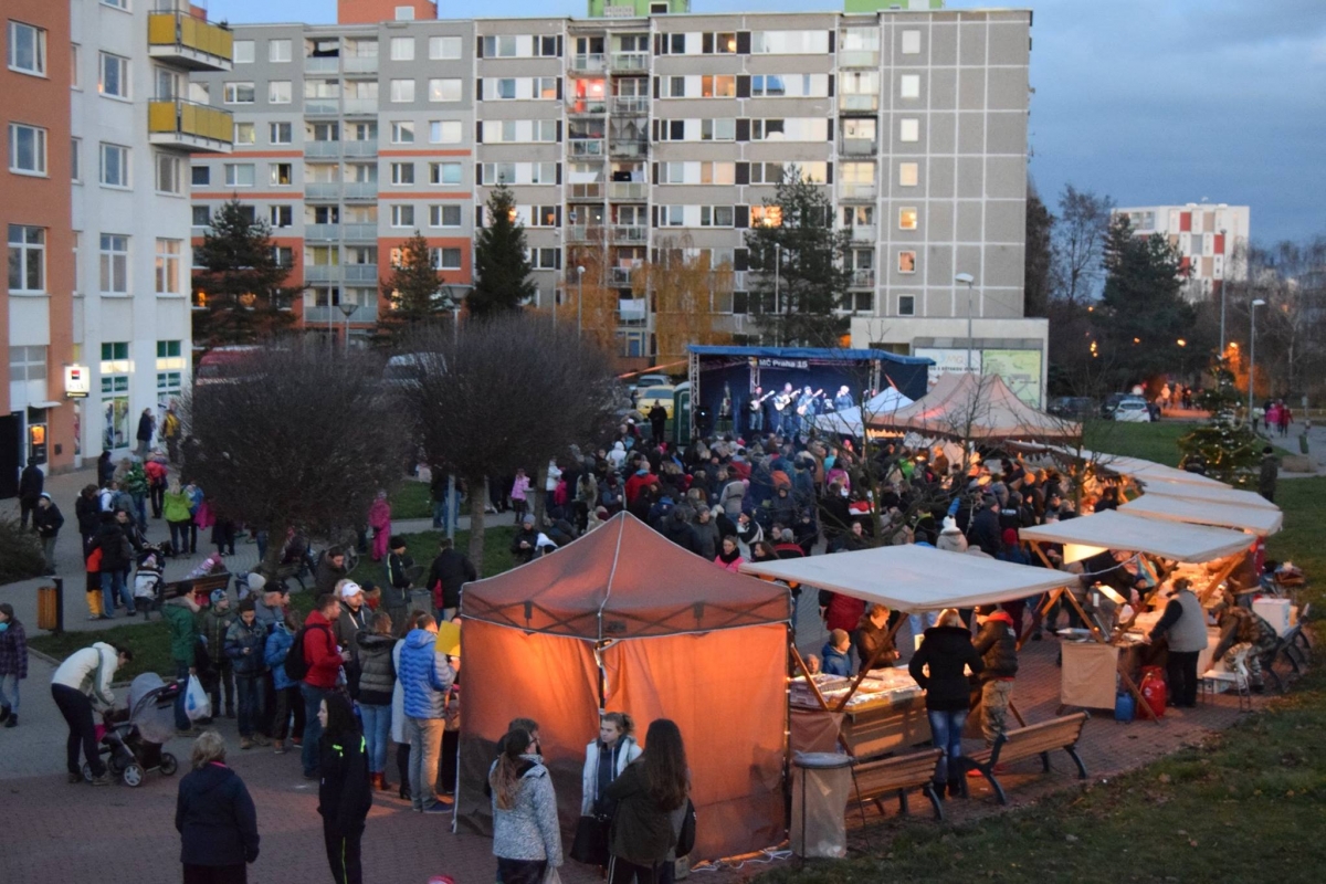 1. adventní neděle MČ Praha 15 - zajištění kompletní stage